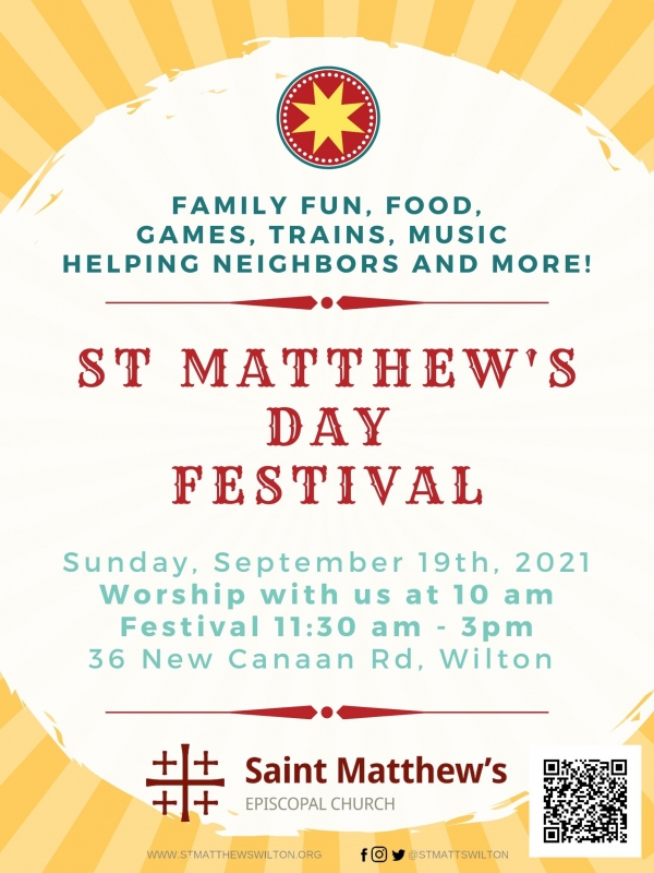 St. Matthew's Day Festival, Sunday September 19th