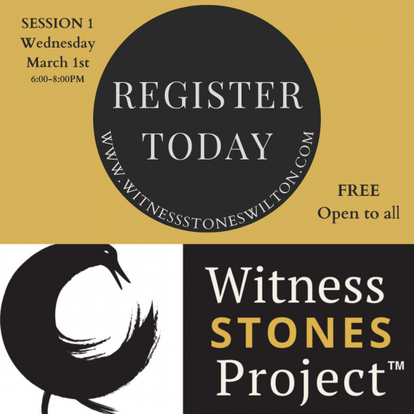 ​Witness Stones Project Comes to Wilton